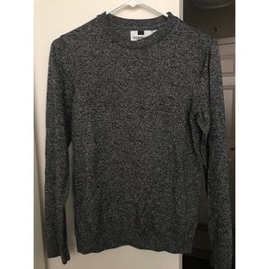 Topman Grey Knit Sweater